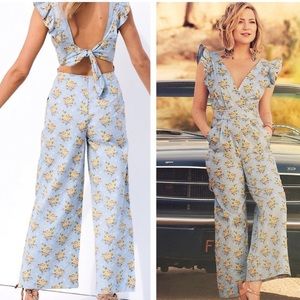 Happy x Nature by Kate Hudson Ruffle Jumpsuit